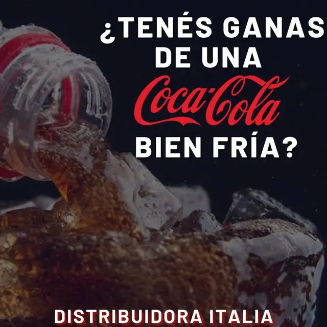 Publicación de Coca-Cola bien fría